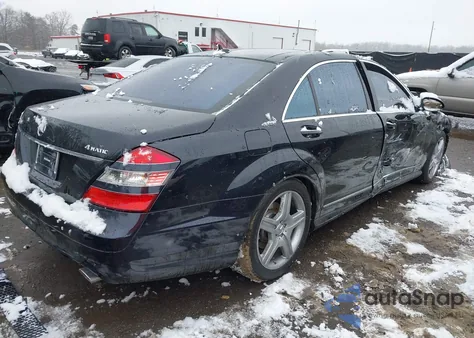 2008 Mercedes-Benz S 550 4Matic from USA, damaged, VIN WDDNG86X48A183371